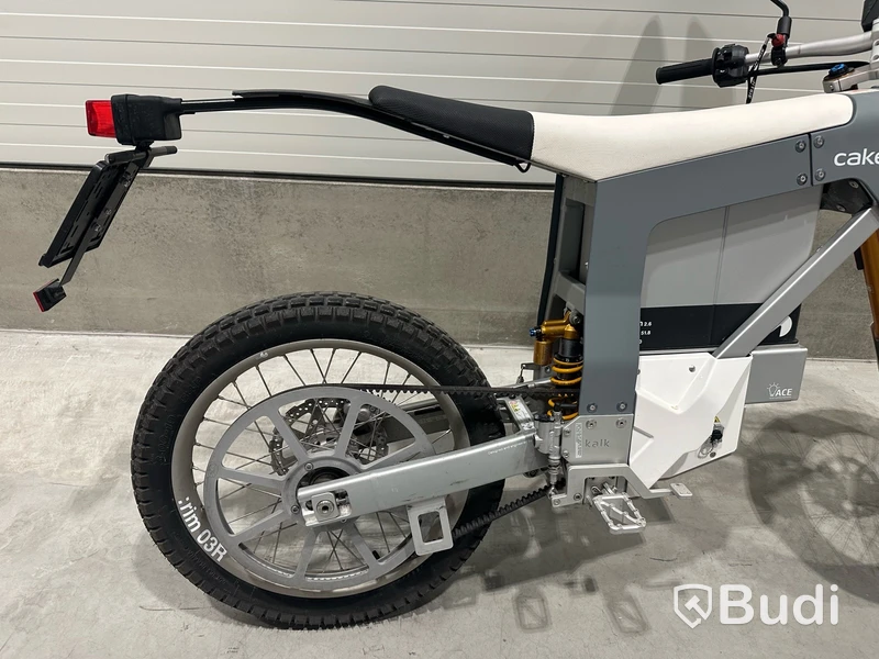Lätt motorcykel Cake KALK & 2022, REGNR; XCD31P. Begagnad. Med Tillbehör.