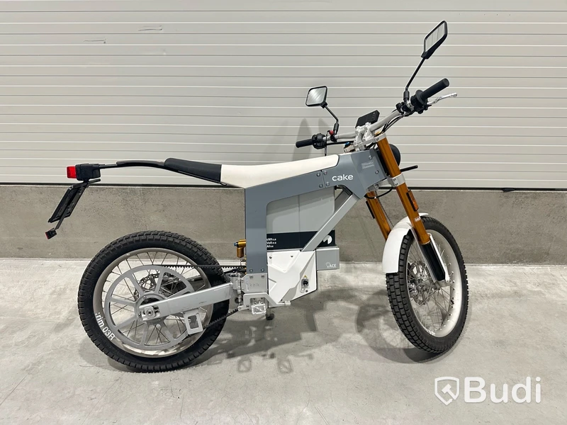 Lätt motorcykel Cake KALK & 2022, REGNR; XCD31P. Begagnad. Med Tillbehör.