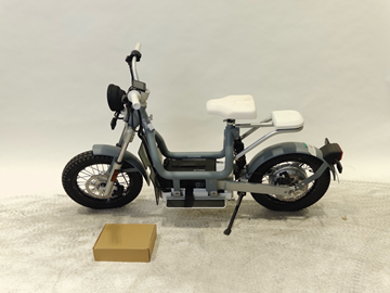 Moped Cake MAKKA FLEX GREY, Begagnad. Med Tillbehör