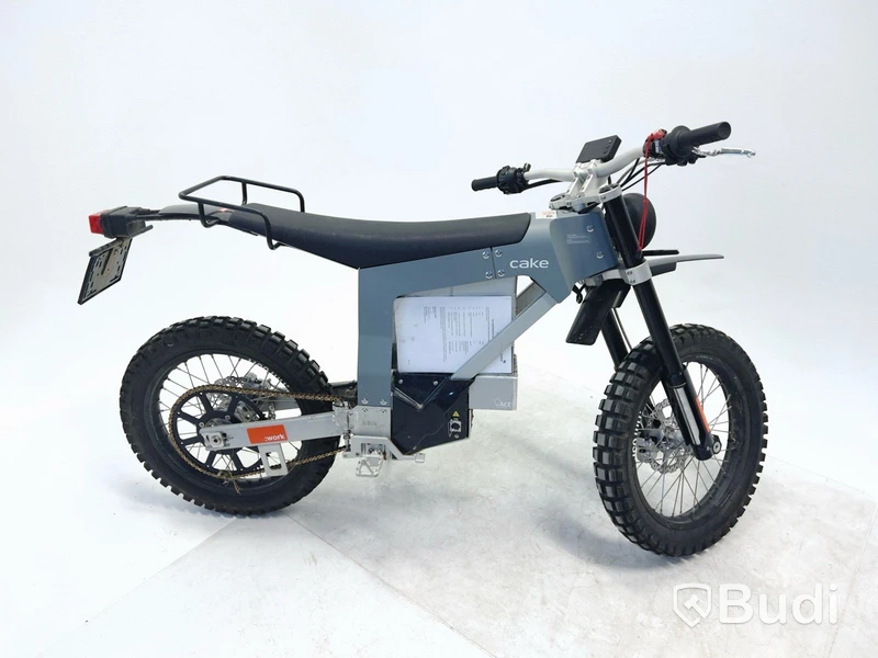 Lätt motorcykel Cake KALK WORK 2021, REGNR; PBO386. Begagnad. Med Tillbehör.