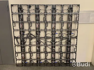 LED-Vägg, 2x2 meter. Unilumin LED USlim3, 64 paneler.
