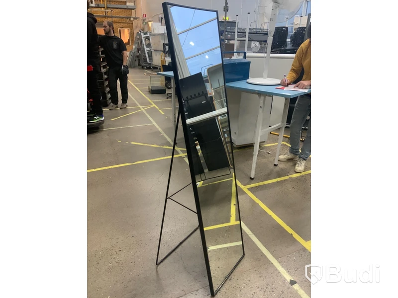 3st svarta speglar IKEA Karmsund