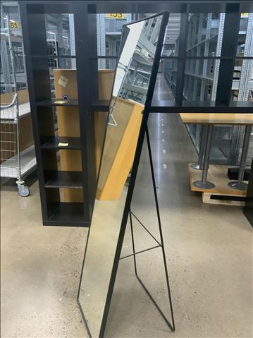 3st svarta speglar IKEA Karmsund