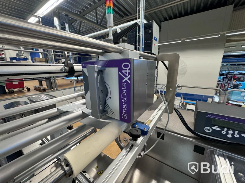 Flowpack GSP 55 Evo, förpackningsmaskin med inbyggd printer, År 2020