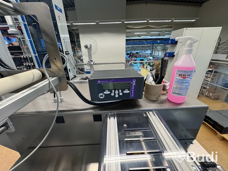 Flowpack GSP 55 Evo, förpackningsmaskin med inbyggd printer, År 2020