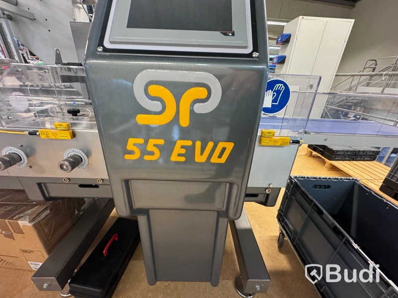 Flowpack GSP 55 Evo, förpackningsmaskin med inbyggd printer, År 2020