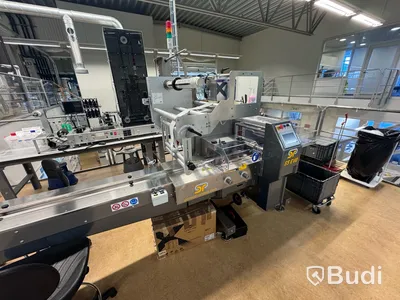 Flowpack GSP 55 Evo, förpackningsmaskin med inbyggd printer, År 2020