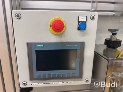 Manuell stansmaskin för montering av Filter. Siemens kontrollpanel, 4 st stansstationer