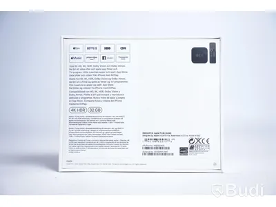 Apple TV 4K HDR 32GB. Ny, Obruten förpackning.