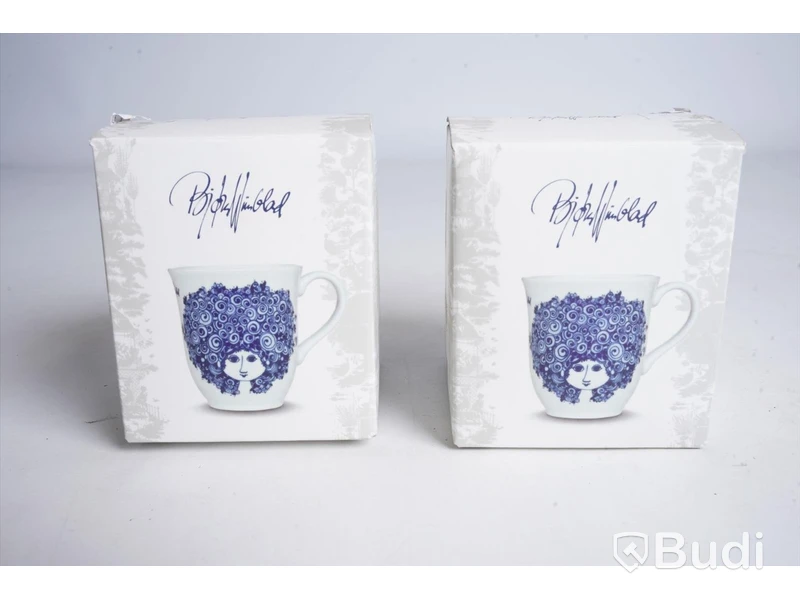 2 st Muggar - KRUS Cup TASSE av Björn Wiinblad