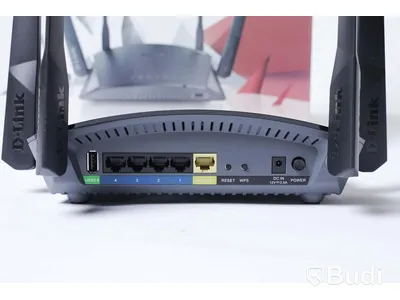 Smart Mesh Wi-Fi Router, D- Link EXO AC2600 med Gigabit Ethernet Media Converter