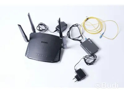 Smart Mesh Wi-Fi Router, D- Link EXO AC2600 med Gigabit Ethernet Media Converter