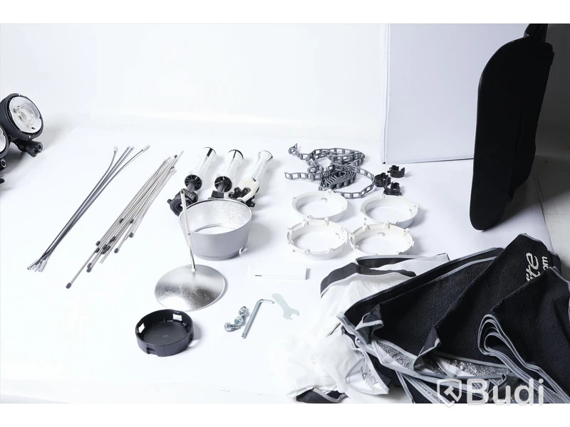Studioblixtpaket med 2st Elinchrom D-lite2 och 2st D-lite RX2 m,m, (stort paket).
