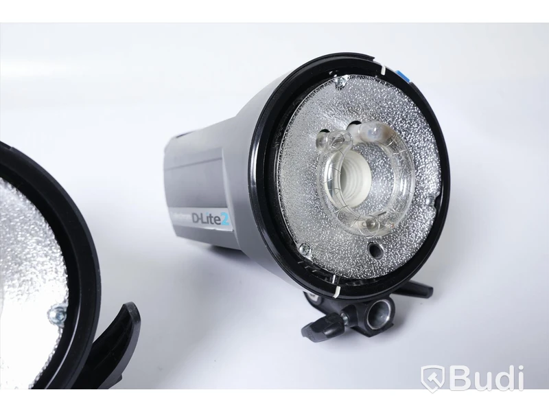 Studioblixtpaket med 2st Elinchrom D-lite2 och 2st D-lite RX2 m,m, (stort paket).