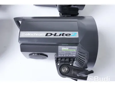 Studioblixtpaket med 2st Elinchrom D-lite2 och 2st D-lite RX2 m,m, (stort paket).