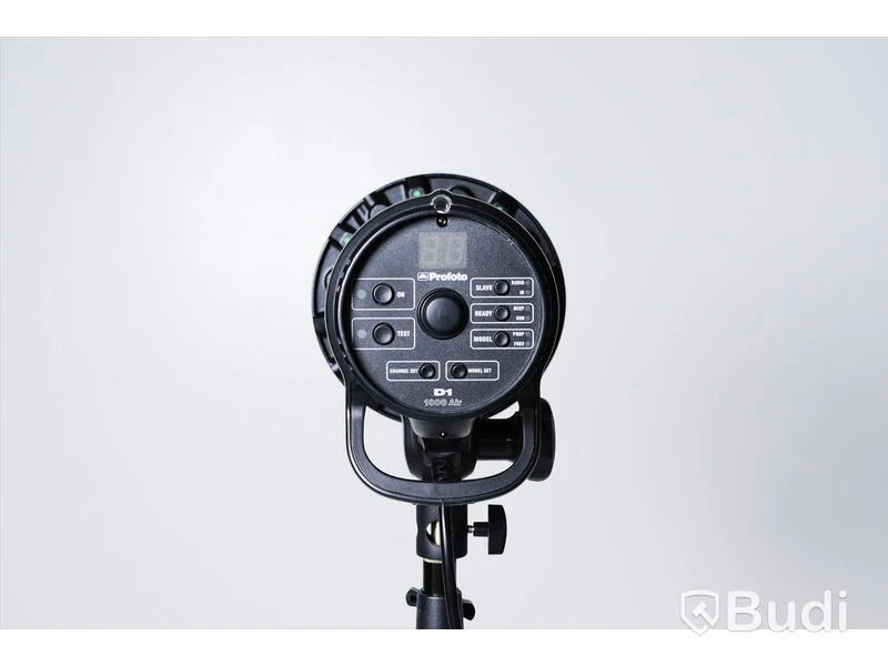 Profoto D1 Air 1000 - Toppmodell för blixtar med stativ.