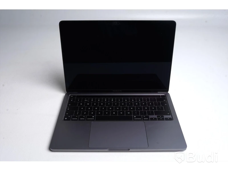 MacBook Pro 13 tum, M1 (2020), 16 GB, 251 GB.