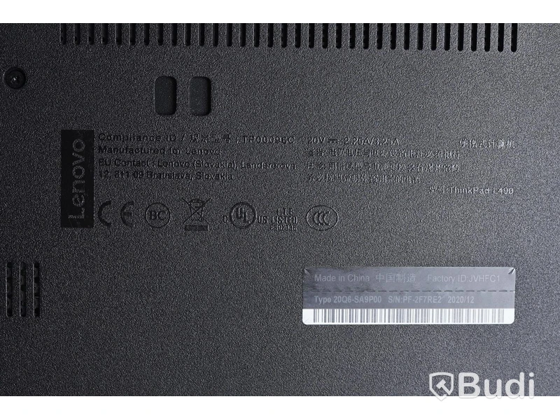 Bärbar dator/laptop - Lenovo ThinkPad L490, Intel Core i5, DDR4 8 192 MB, NVMe 238 GB.