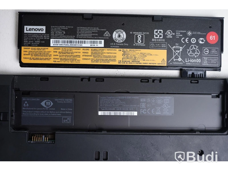 Bärbar dator/laptop - Lenovo ThinkPad T480, Intel Core i5, DDR4 8 192 MB, 238 GB.
