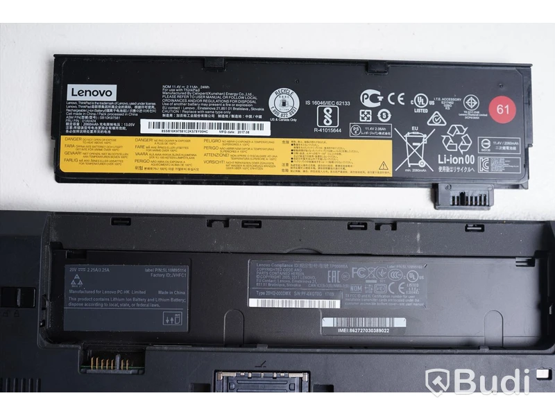 Bärbar dator/laptop - Lenovo ThinkPad T470, Intel Core i7, DDR4 8 192 MB, NVMe 238 GB.