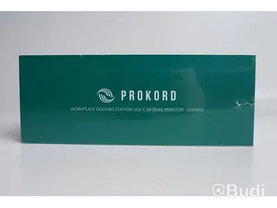 Dockingsstation - Prokord, Workplace docking station USB-C 5K Dual Monitor - Charge. Ny.