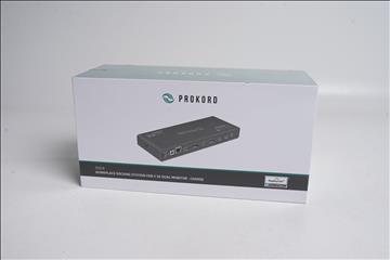 Dockingsstation - Prokord, Workplace docking station USB-C 5K Dual Monitor - Charge. Ny.