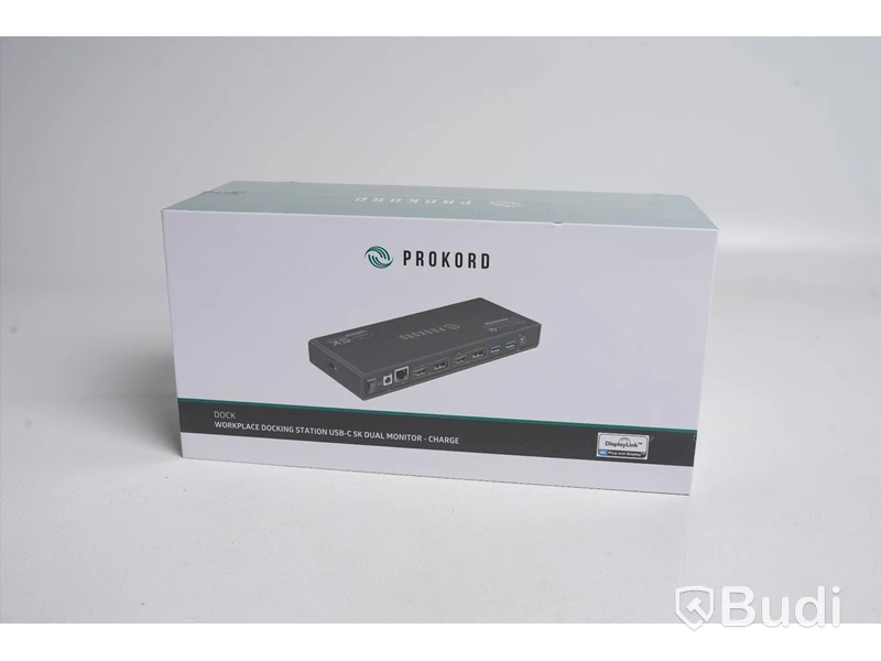 Dockingsstation - Prokord, Workplace docking station USB-C 5K Dual Monitor - Charge. Ny.
