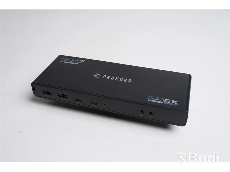 Dockningsstation - Prokord, Workplace Docking Station ISB-C Dual Monitor - Charge.