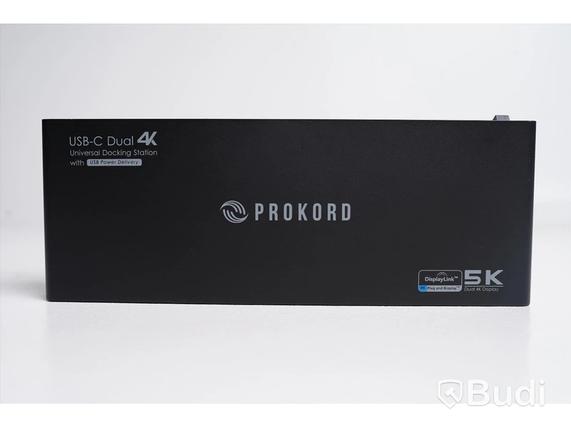 Dockningsstation - Prokord, Workplace Docking Station ISB-C Dual Monitor - Charge.