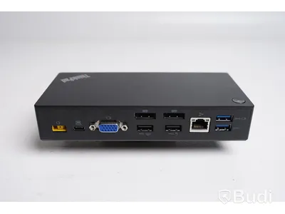 Dockningsstation - Lenovo, ThinkPad USB-C Dock. Obs. 65 W adapter.