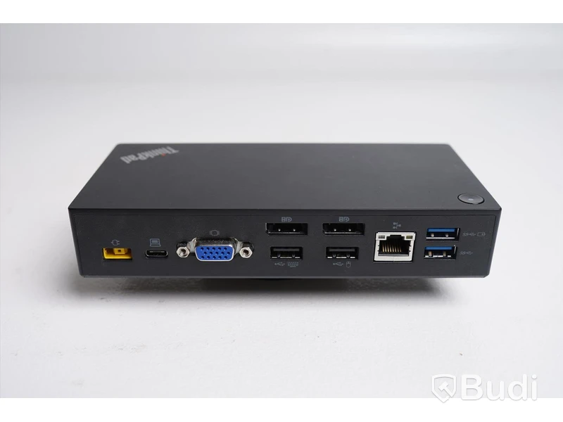 Dockningsstation - Lenovo, ThinkPad USB-C Dock. Obs. 65 W adapter.