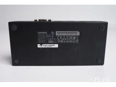 Dockningsstation - Lenovo, ThinkPad USB-C Dock. Obs. 65 W adapter.