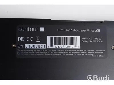 Ergonomisk rullmus - Contour, Roller Mouse Free3. Ny.