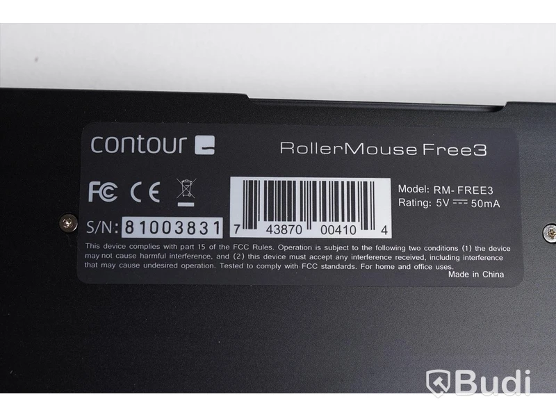 Ergonomisk rullmus - Contour, Roller Mouse Free3. Ny.