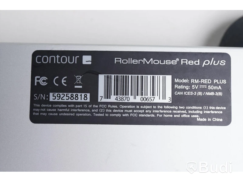 Ergonomisk rullmus - Contour, RollerMouse Red Plus.