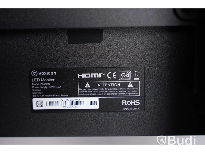 2 st Datorskärmar Voxicon P24FHD