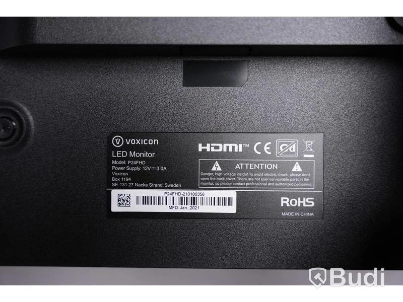 2 st Datorskärmar Voxicon P24FHD och Samsung S22D390Q