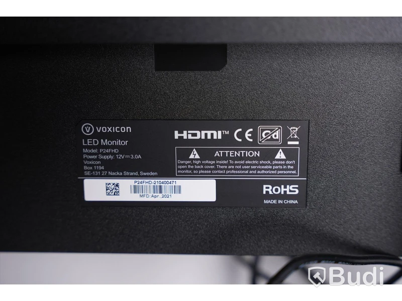 2 st Datorskärmar Voxicon P24FHD