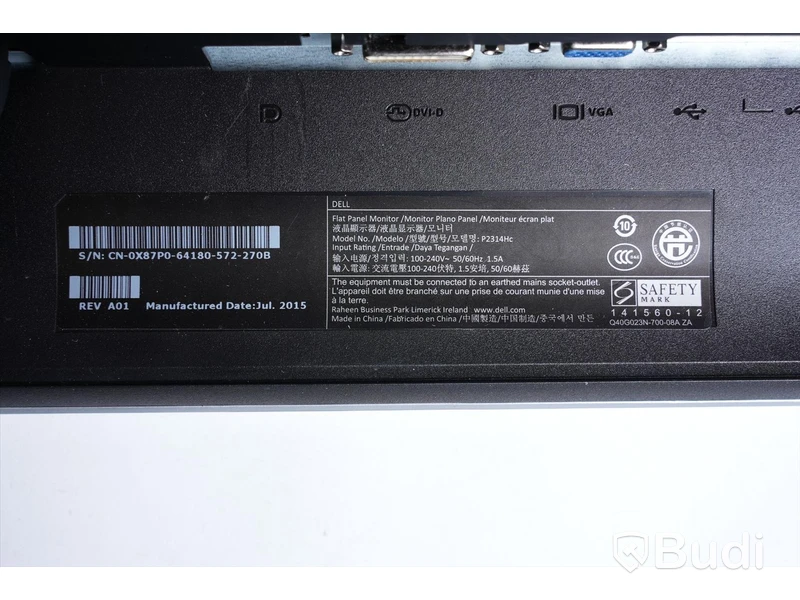 2 ST Datorskärmar DELL P2314Hc