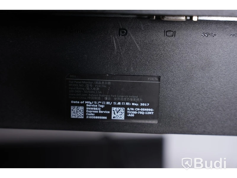 2 ST Datorskärmar Dell P2417H