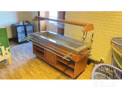 Buffévagn med värme Gastrozogu