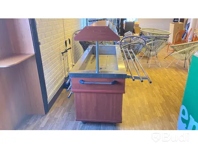 Buffévagn med värme Gastrozogu