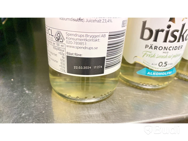 Läsk, lättöl & alkoholfritt vin - ca 160 st
