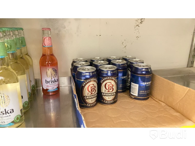 Läsk, lättöl & alkoholfritt vin - ca 160 st