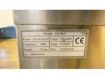 Dubbelfritös EFF8-F