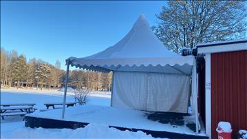 Event-tält 5x5 m - 3 st