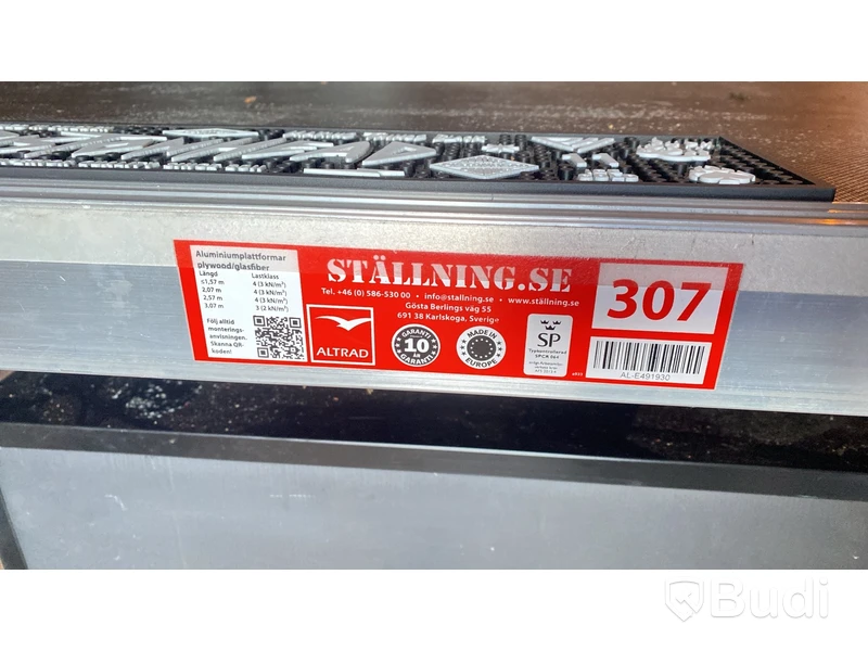 Ställningsmaterial Solideq & Altrad Ram