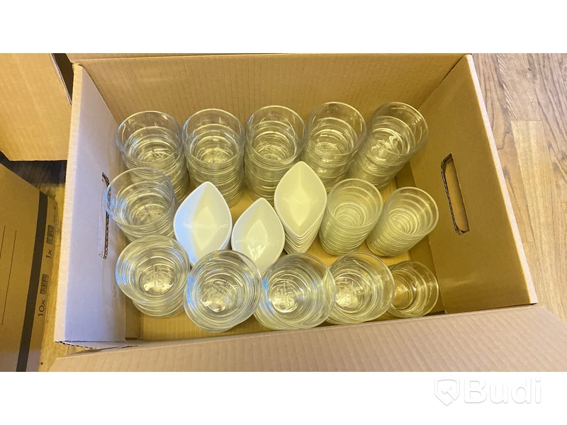 Parti dricksglas, ölglas & champagneglas