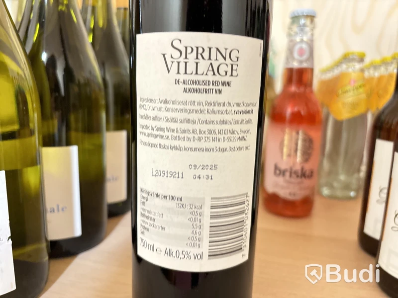 Parti alkohol (särskilda regler, läs objekttexten först!)