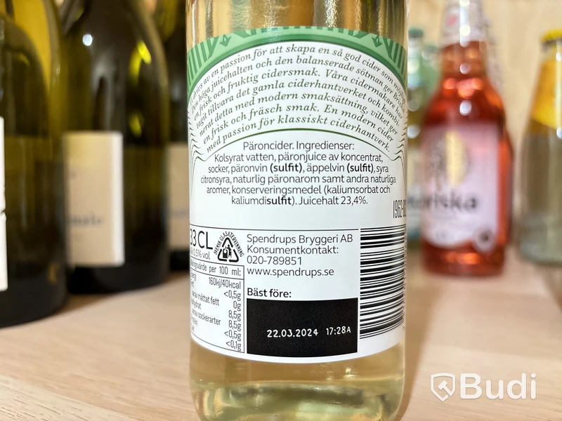 Parti alkohol (särskilda regler, läs objekttexten först!)